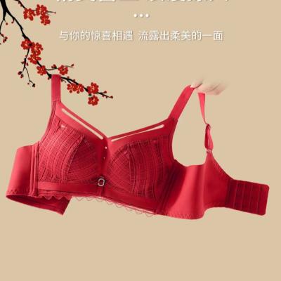 China Women's Sexy Soft Comfortable Crop Lingerie Style Bra Lace Top V Girl Wireless Deep QUICK DRY Bras More Cheeky for sale