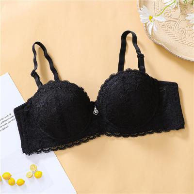 China Cotton QUICK DRY Bras For Women Seamless Radio Push Up Bra Top Plaid Cute Ladies Underwear Comfort Lingerie Breathable Bra for sale