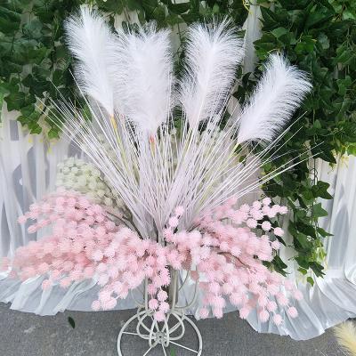 China Luyue eco-friendly longl decorative feathers for decor feather wedding decoration feather artificial pampas grass for sale