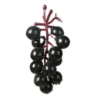 China Artificial fruit wedding decorative artificial artificial grapes simulation fruit decoration wholesale home fake grapes for home decor for sale