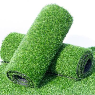 China Luyue Factory Directly Sale High Quality Artificial Turf Grass Mat 35mm UV-Resistance For Football Garden Decoration Indoor Outdoor Lawn for sale