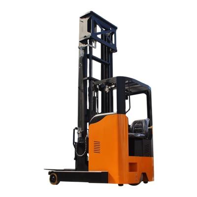 China Advertising company CQD series 1.6ton reach truck electric forklift with 12meters lift height for sale