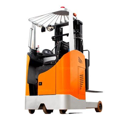 China Electric Seated Type Electric Forklift Reach Advertising Company Lead Acid Powder Truck for sale