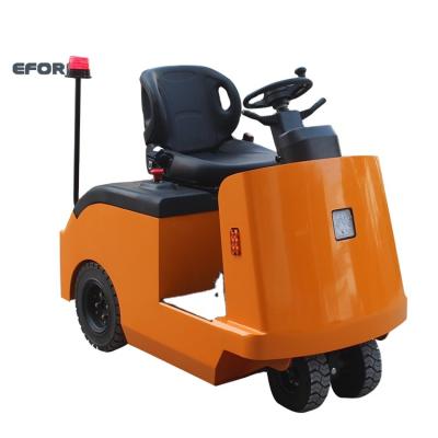 China Advertising Company 3000kg 3ton 6600lbs Four Wheels Mini Tow Electric Tractor for sale