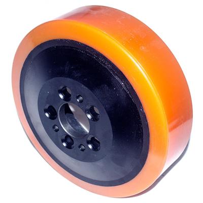 China High Quality Forklifts PU Wheel For Pallet Stacker for sale