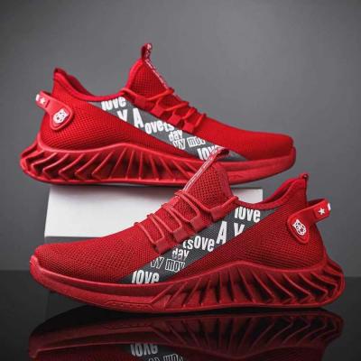 China The fashion trend manufacturer is the soft bottom trend of new running shoes breathable motion sports shoes portable net cloth shoes for sale