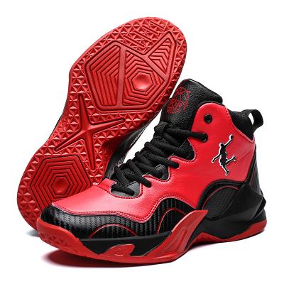 China Fashion trend basketball 2022 young students new basketball shoes boy football shoes AG male broken nail children training shoes sneakers for sale