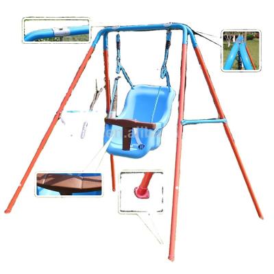 China Q235 Baby Cradle Steel Swing Chair Set Safety Steel Frame Outdoor Indoor Exercise For Children for sale