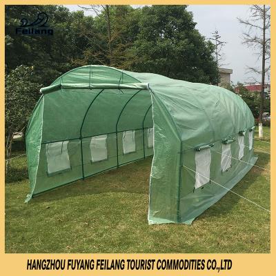 China Largest Easily Assembled Warm Green House 20'X10'X7 Customer Greenhouse Plant Outdoor Gardening for sale