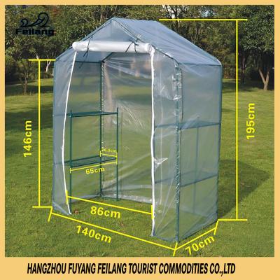 China New Larger Green House Easily Assembled Hot Outdoor Plant Gardening Mini And Walk-in Greenhouse for sale