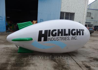 China Commercial Helium Advertising Zeppelin Airship Inflatable Ground Balloons for sale