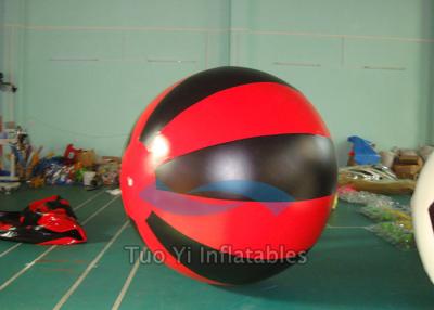 China Red Black Custom Printing Balloons , Hand Drawing Sky Advertising Balloons for sale