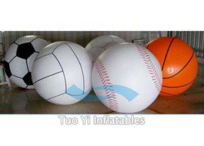 China Attractive 0.18 mm PVC Inflatable Sports Themed Balloons Logo Printed for sale