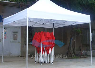 China Nylon Outdoor Trade Show Tent Collapsible 10Ft X 10Ft Canopy Rusty Resistance for sale