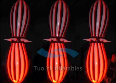 China Hanging Inflatable Christmas Decorations , Lightweight Inflatable LED Lantern for sale