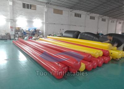 China Water Sports Games Inflatable Buoys Long Tube Swimming Area Buoy for sale