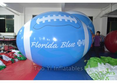 China School Sports Meeting Custom Shaped Balloons Rugby Shape 1M Diameter for sale