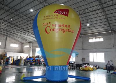 China Pure Color Hot Air Balloon Model Inflatable Balls For Outdoor Business Promotional for sale