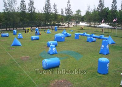 China Paintball Shooting Cage Arena Paintball Bunker Inflatable Security Guarantee for sale