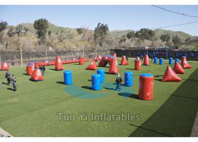 China Obstacle Airsoft Speedball Inflatable Bunkers For Paintball Shooting Sports for sale