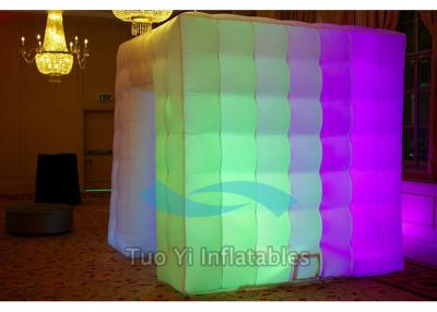 China Custom LED Inflatable Photo Booth For Birthday Party Entertainment for sale