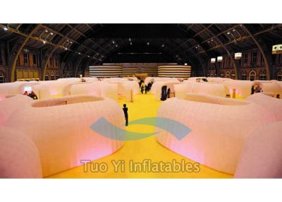 China PVC Tarpaulin Inflatable Photo Booth Shipping Mall Display Stand Change Room for sale