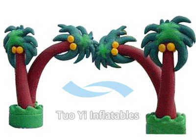 China Tree Design Inflatable Entrance Arch Advertising With PVC Tarpaulin Material for sale