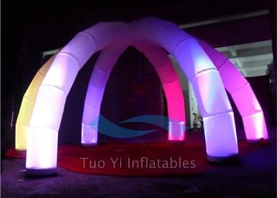 China Remote Controlled LED Standing Inflatable Decoration For Event Strong Airproof for sale