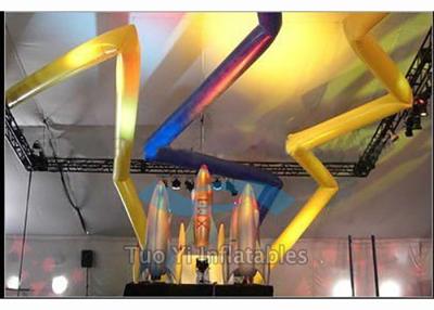 China Party Inflatable Ceiling Decoration / Customized Inflatable Lighting Decoration for sale