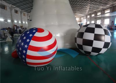 China Celebration 2m , 2.5m , 3m Printed Helium Balloons Lead Free Fire Resistant for sale