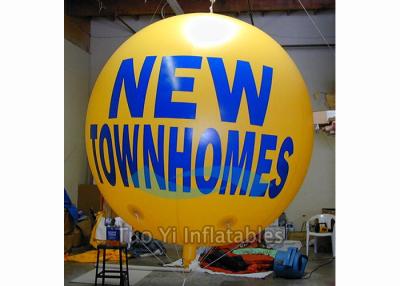 China Big Helium Sphere Printed Helium Balloons For Exhibition 6 - 8 Grade Wind Resistance for sale