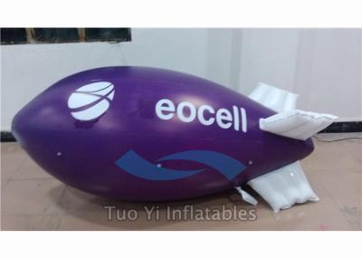 China PVC Inflatable Blimp Shaped Balloons / Airship Balloon With Multi - Colors for sale