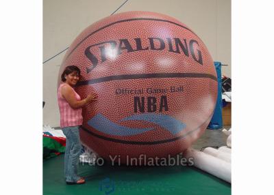 China Customized Inflatable Basketball Sports Themed Balloons Weather - Resistant for sale