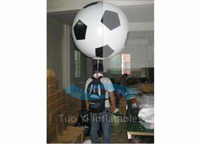 China Customized Soccer Shape Backpack Balloon Custom Printed Balloon For Advertisement for sale