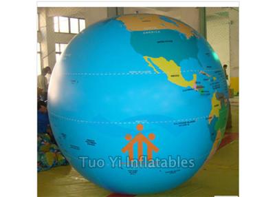 China Giant Full Digital Printing Inflatable World Globe For Science Exhibition for sale