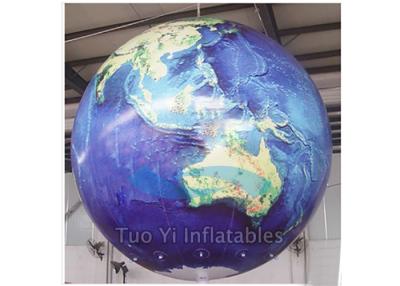 Cina Il globo durevole della terra del PVC Balloons la palla gonfiabile della mappa della terra con la luce del LED in vendita