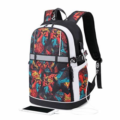 China Waterproof Fashion bagpack school bag high school college student backpack for men for sale