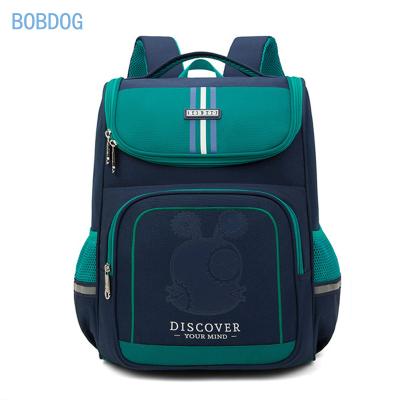 China Waterproof BOBDOG brand british style 9-12 years old designer children backpack school bags for boy for sale