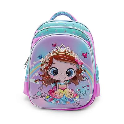 China Waterproof Small MOQ mochila escolar anime character themed cartoon school bags for girls kid school backpack for sale