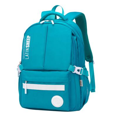 China Waterproof factory outlet fashion secondary backpack junior high student school bag for teenagers for sale