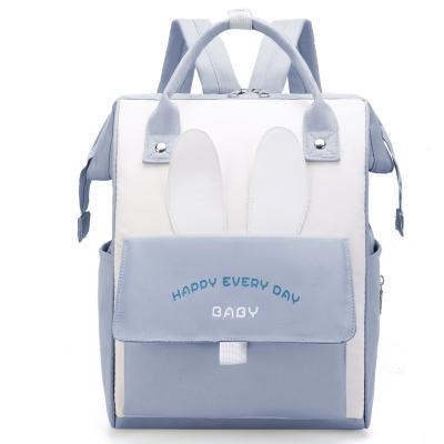 China Waterproof Mummy bag wholesale trend rabbit style maternity multi-purpose outdoor light women backpack for sale