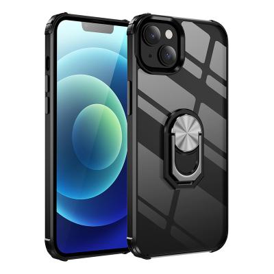 China Geili Armor Series Carcasa De Celular Shockproof Mobile Phone Case Transparent Etui With Bracket Function Carcasas For Iphone 14 pro max for sale