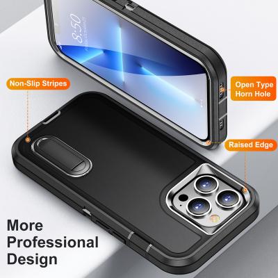 China Geili Carcasa De Celular New Shockproof Armor Anti Fall Series For Iphone 11 12 13 14 pro Max And S22 Phone Case Tpu With PC Material for sale