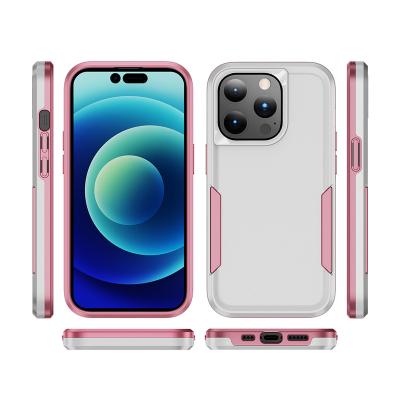 China Geili Shockproof Amazon Armor Anti Fall Etui Hot Selling Carcasas Para Celulares 2 in 1 Phone Case for Iphone 13 14 pro maximum for sale