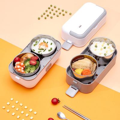 China Electric Food Heater Portable Electric Lunch Boxes Household Geili Manufacture 1-2L Food Warmer Lunch Boxes for Car Truck Office for sale