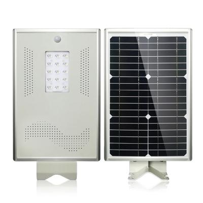 China Lights for street factory price outdoor ip65 energy saving waterproof all in one solar led street light outdoor garden for sale