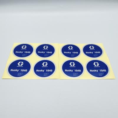 China Custom Barcode Label Printing Services Sticker Waterproof Packaging Printing Products Custom Logo Branding Vinyl Pet Private PVC for sale