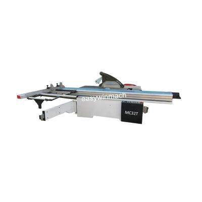 China MC32T horizontal automatic sliding table saw with digital readout cutting angle 45/90 degree for sale