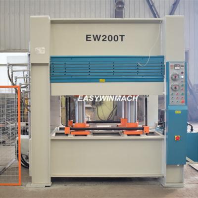 China Factory 200t Woodworking Hot Press Machine For Press Molding for sale