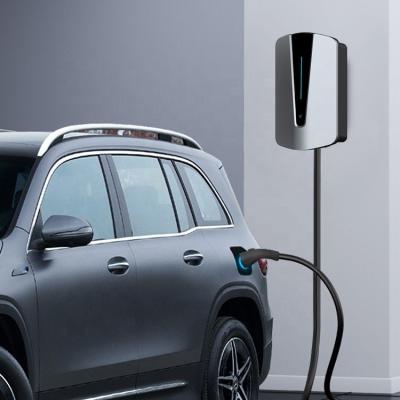 China Home Use / Commercial Use EV Home Charing Station AC 22V 32A 7kw Fast Type - 2 Wallbox EV Chargers With EU Plug for sale